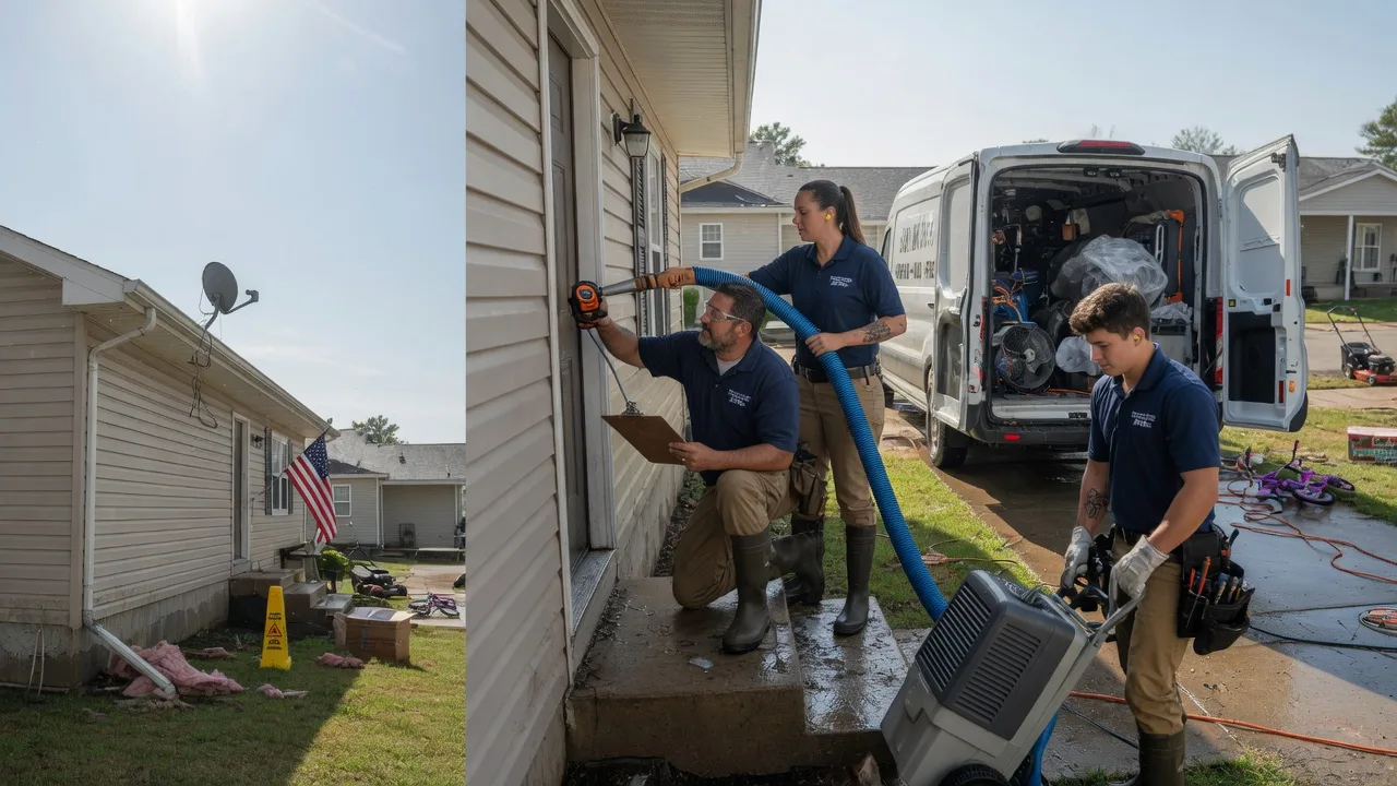 Ceiling Water Damage Restoration in Toomsboro, GA near me